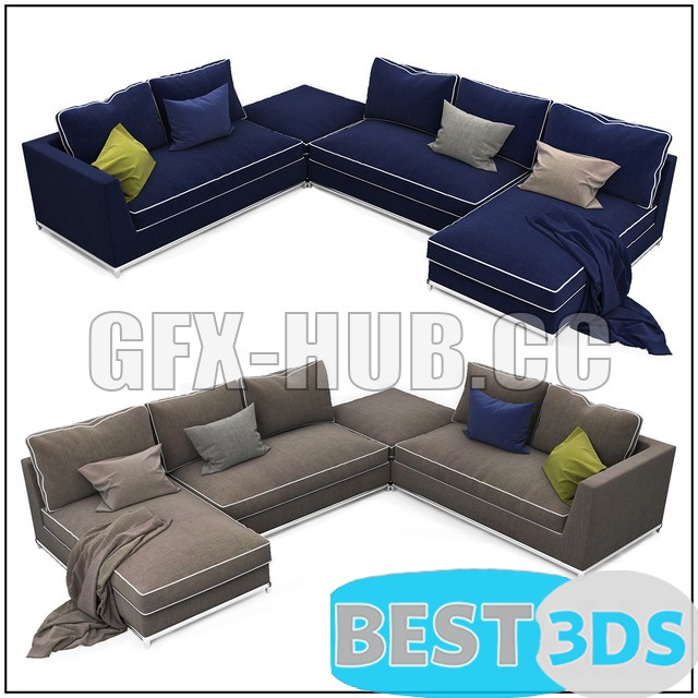 Pack model 3D- Canapé – Image 104