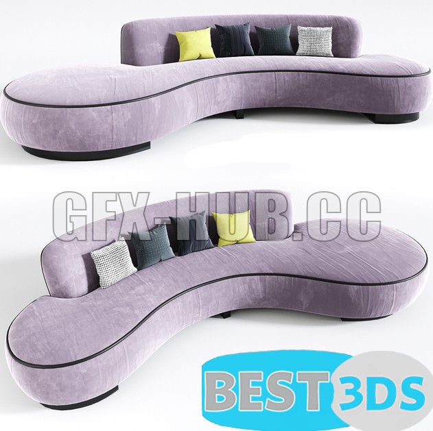 Canapé avec coussins – IKEA
