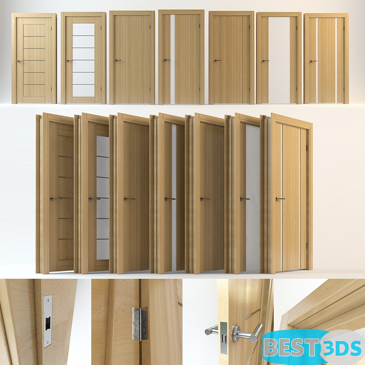 Pack model 3D- Portes – Image 103