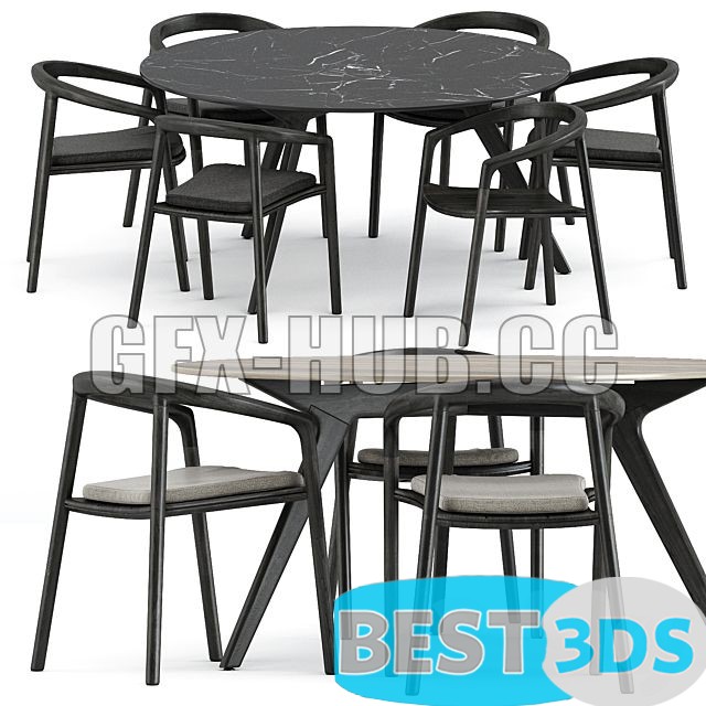 Pack model 3D- Tables Et Chaises – Image 34