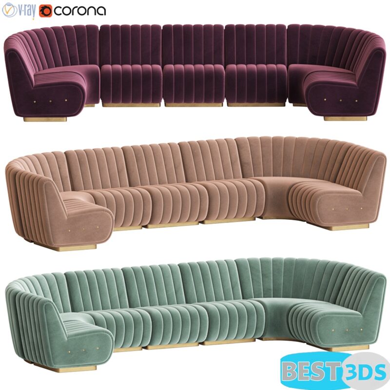 Canapé long Sophia