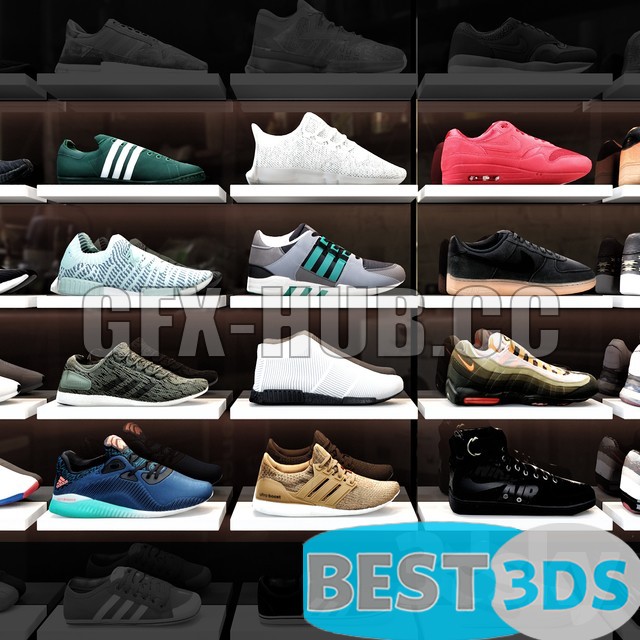 Pack model 3D- Vêtements – Image 49
