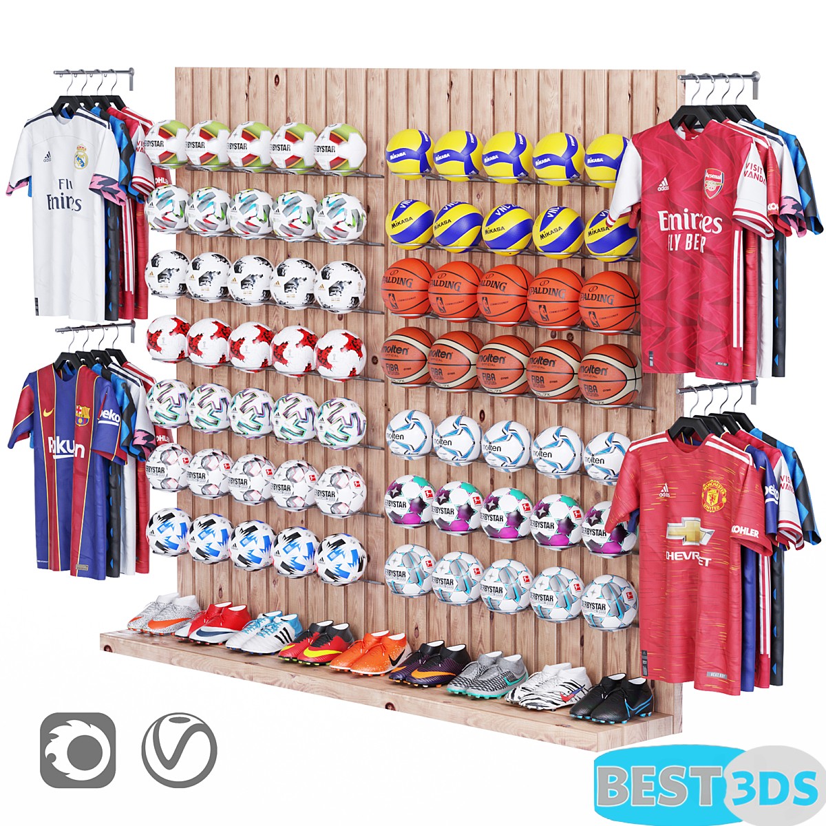 Pack model 3D- Vêtements – Image 50