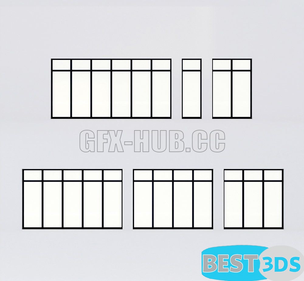 Pack model 3D- Portes – Image 104
