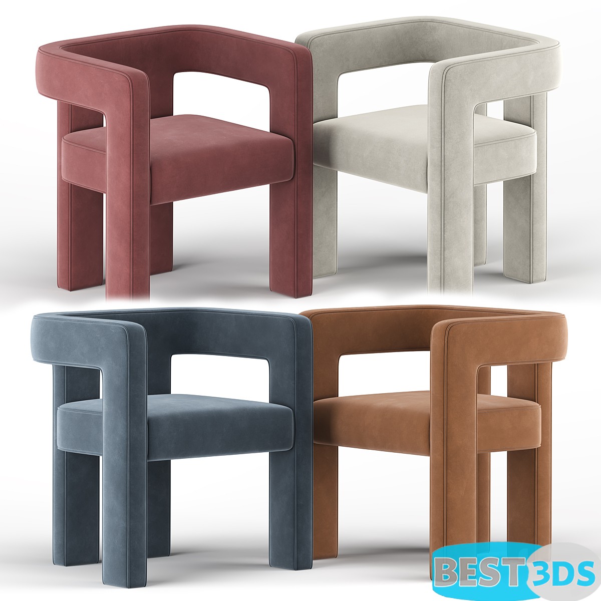 Pack model 3D- Chaise – Image 60