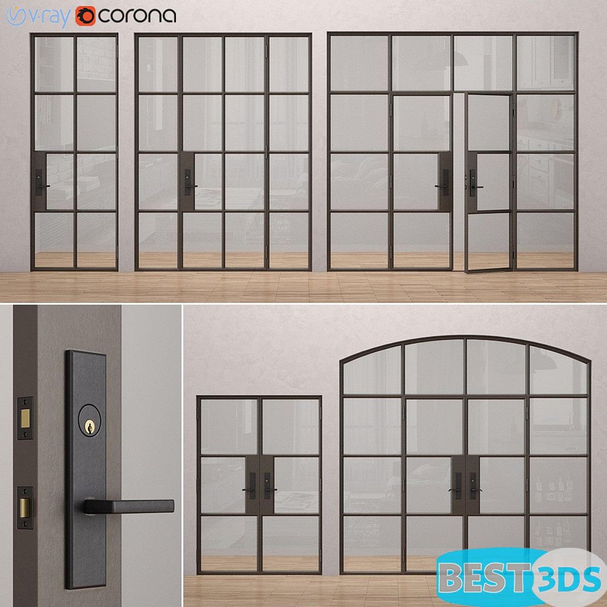 Pack model 3D- Portes – Image 106