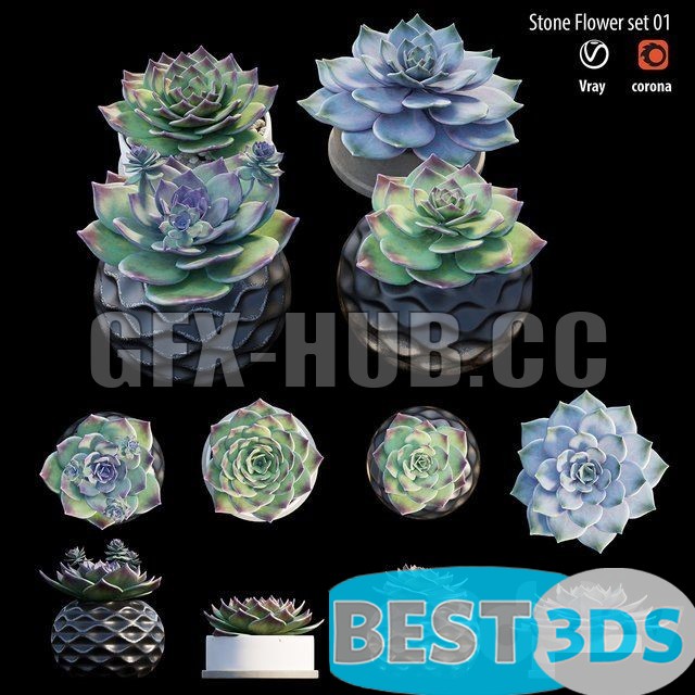 Pack model 3D- Vase – Image 12