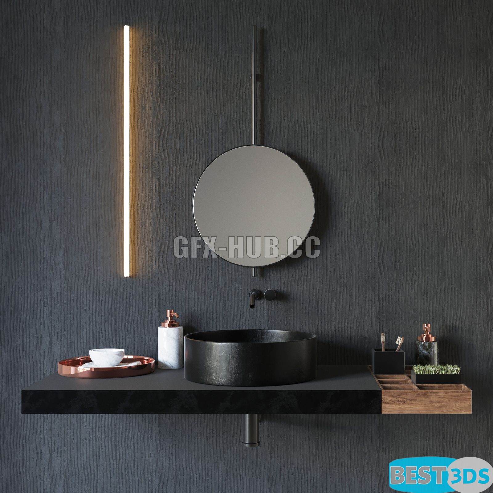 Pack model 3D- Ensemble décoratif – Image 235