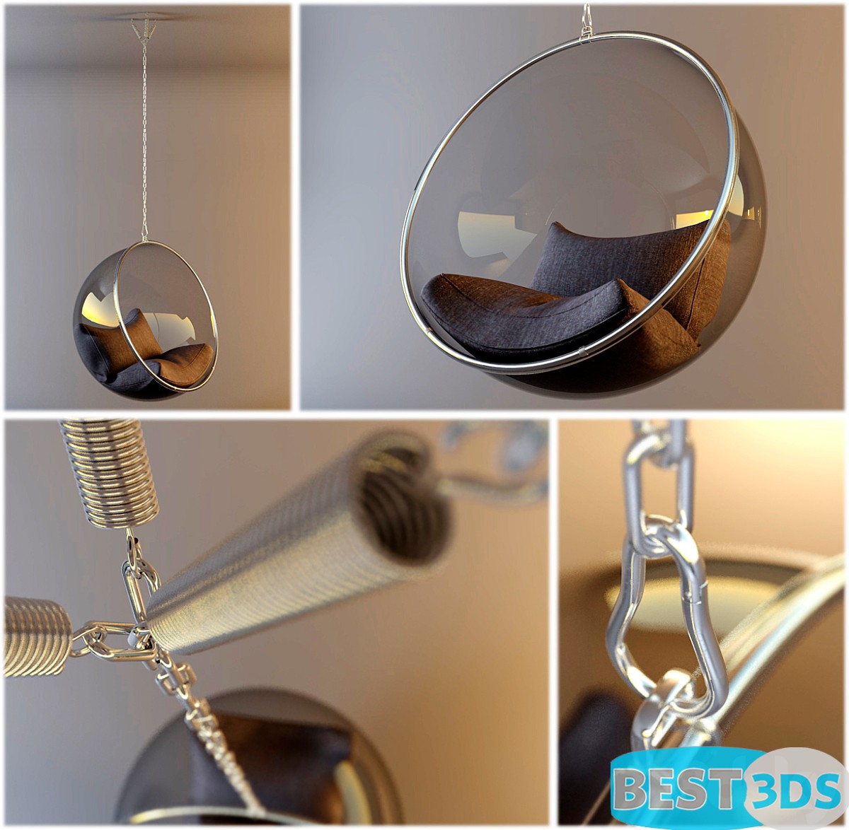 Pack model 3D- Sièges Moelleux – Image 178