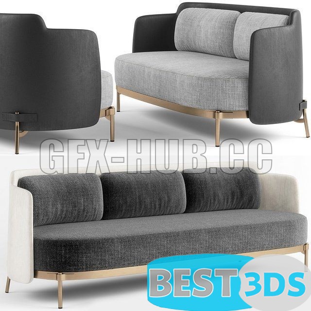 Pack model 3D- Canapé – Image 21
