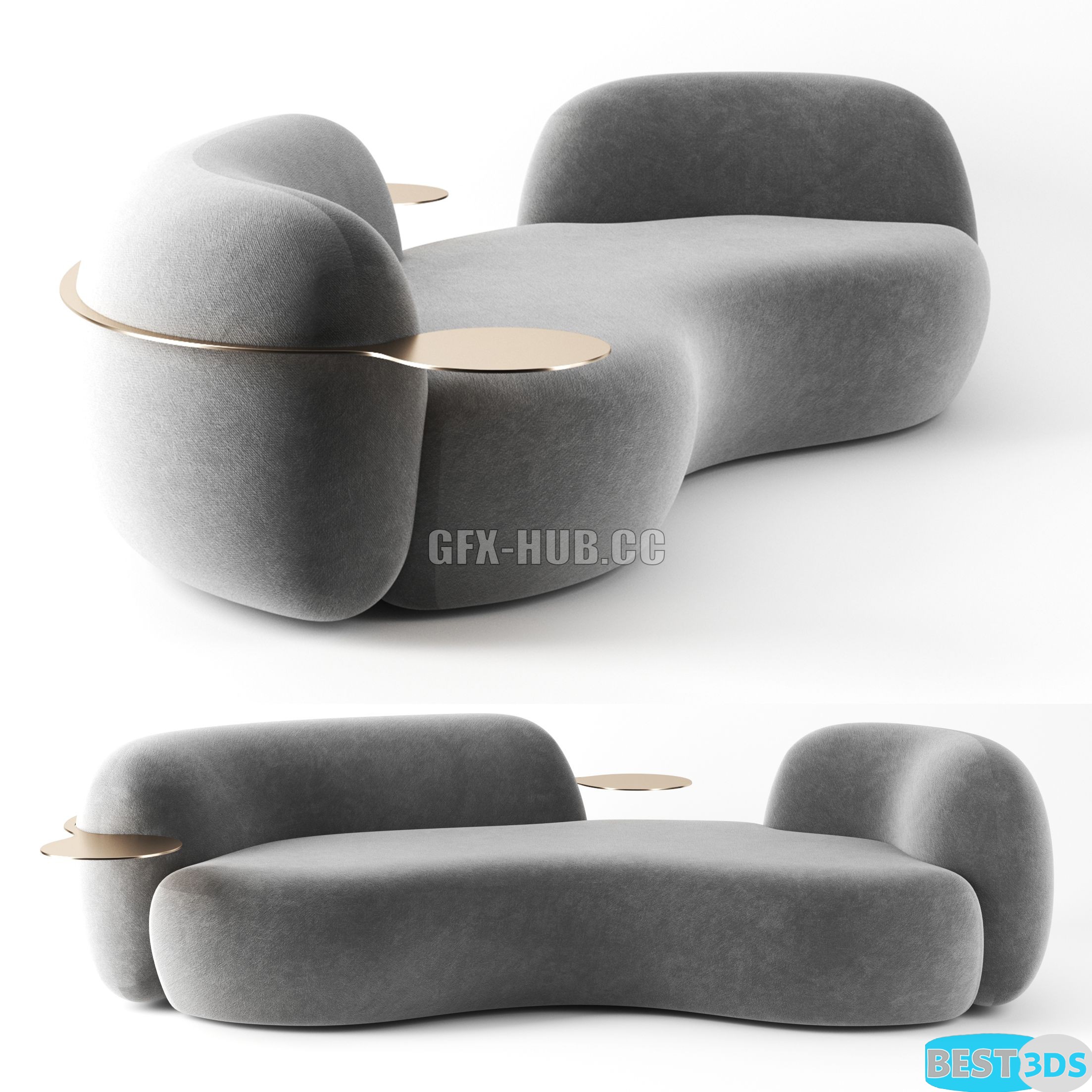 Pack model 3D- Canapé – Image 22