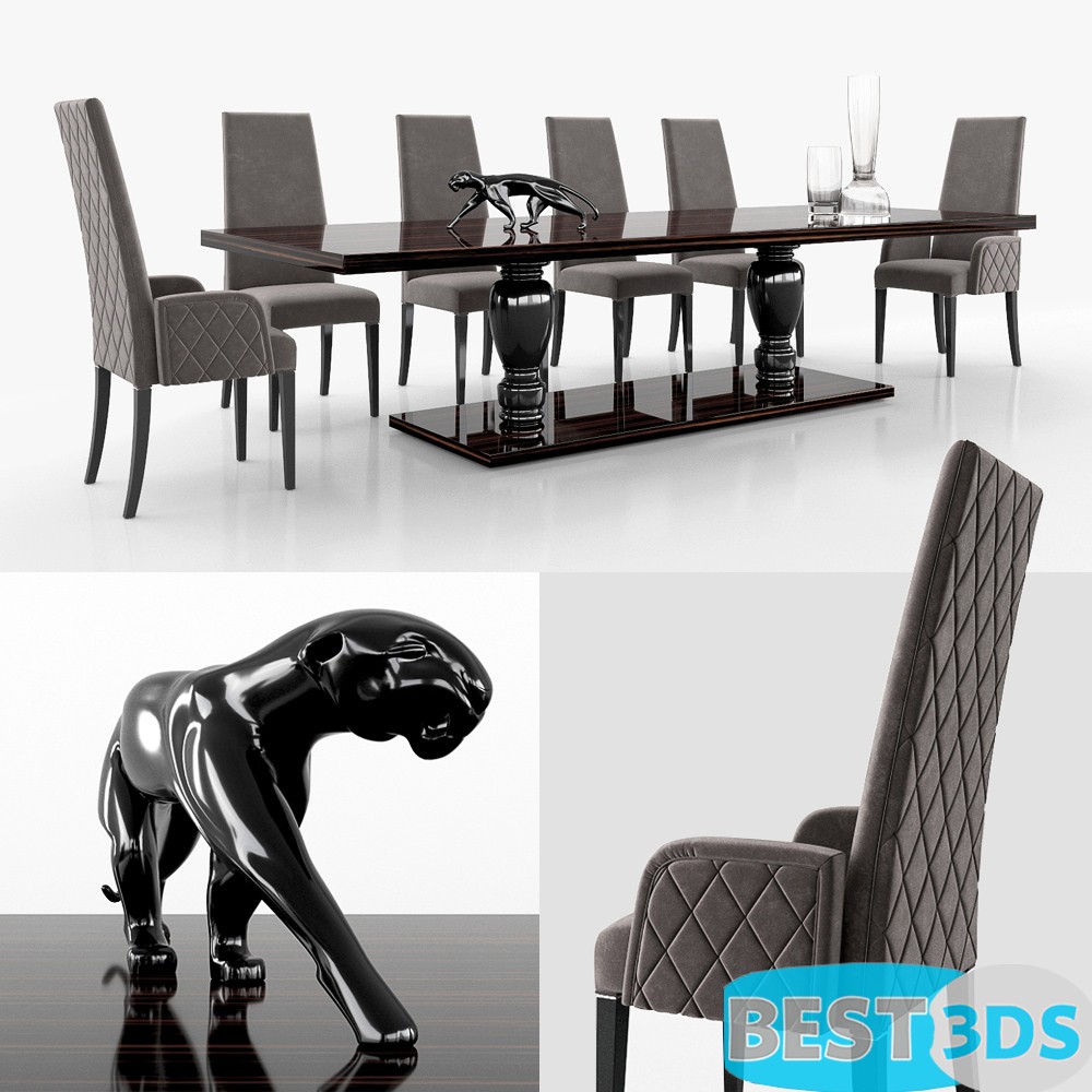 Pack model 3D- Tables Et Chaises – Image 23