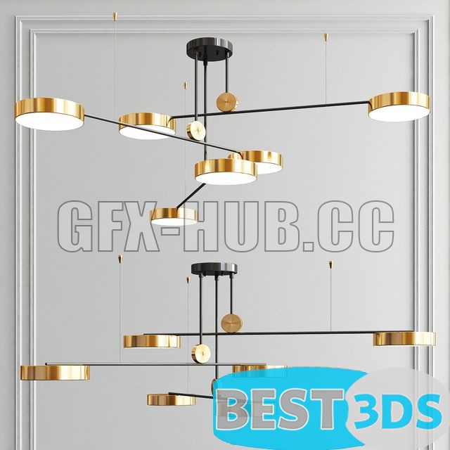 Pack model 3D- Eclairage De Plafond – Image 312