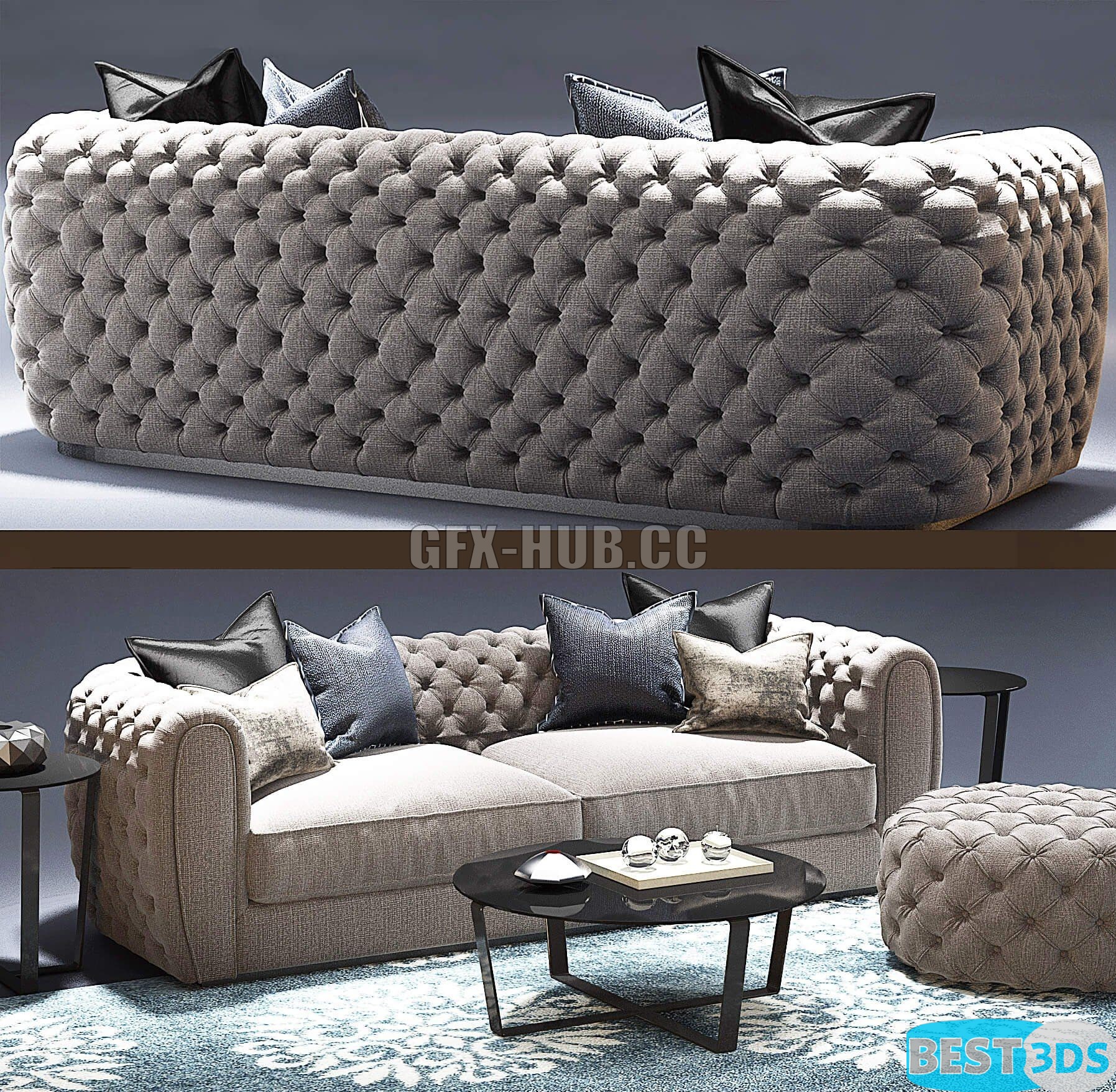 Pack model 3D- Canapé – Image 26