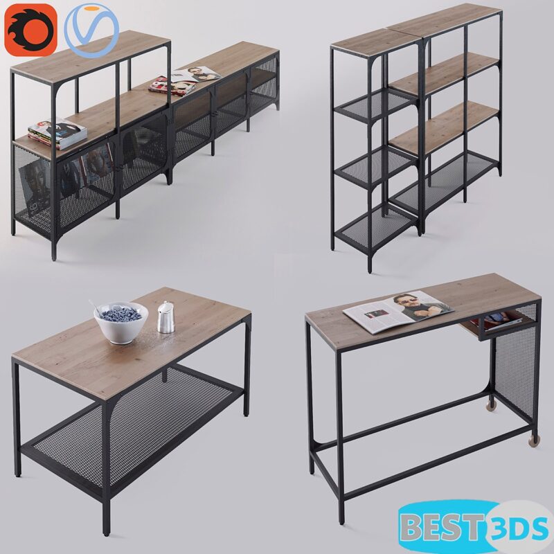 The Whole Furniture Series IKEA Fjellbo