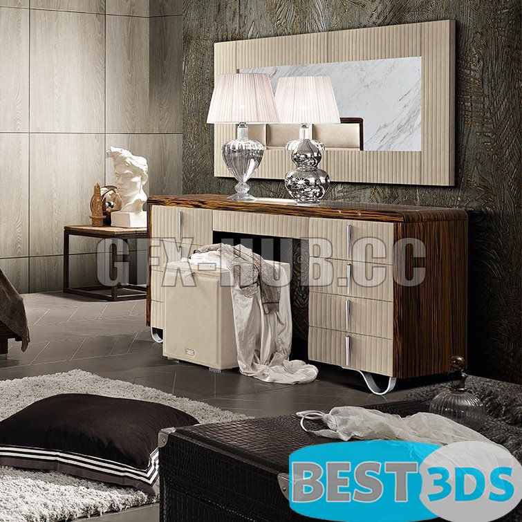 Toilette Dresser Romantic