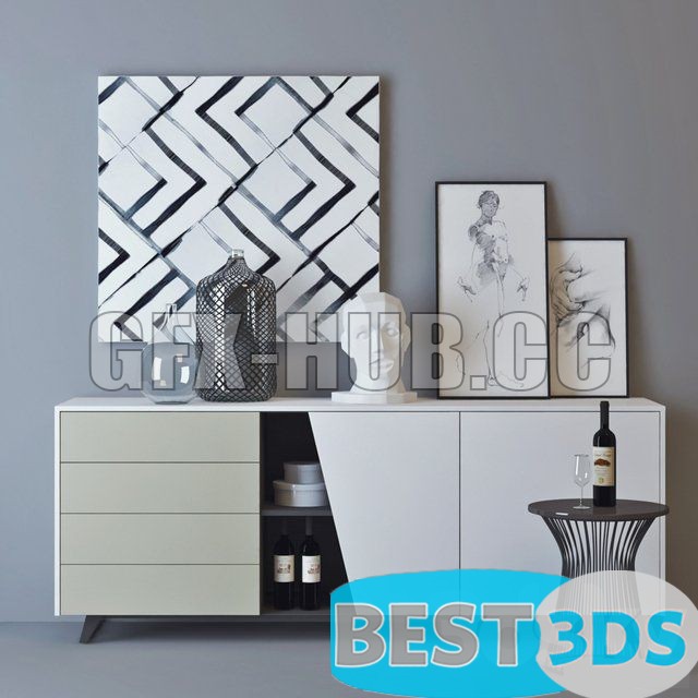 Tomasella Diagonal sideboard