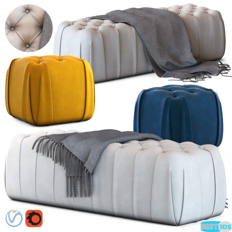 Ulivi Fly Poufs - Modèle Optimisé
