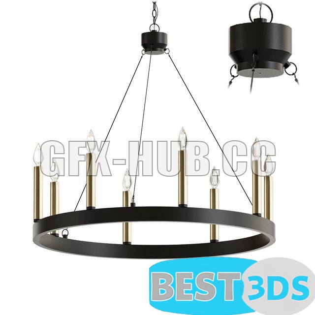Pack model 3D- Eclairage De Plafond – Image 320