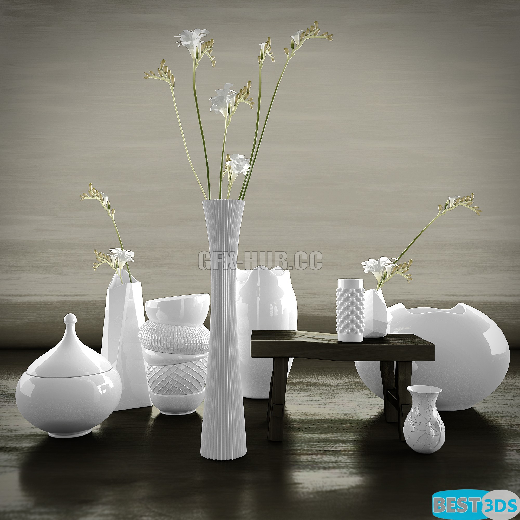 Pack model 3D- Vase – Image 20