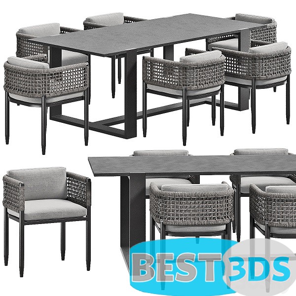 Pack model 3D- Tables Et Chaises – Image 12