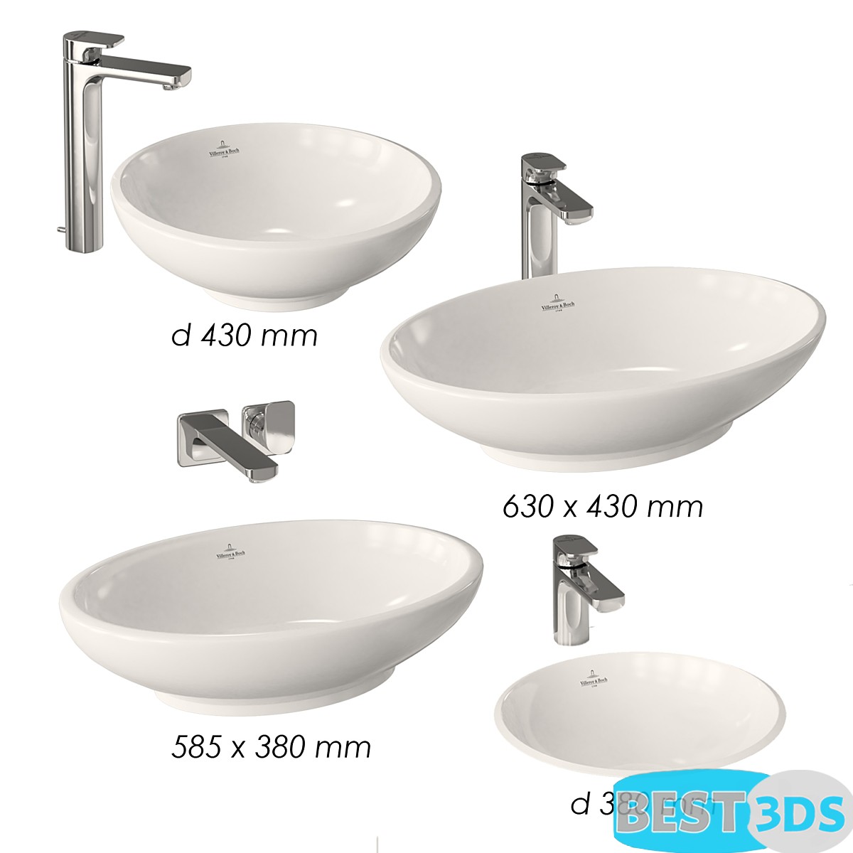 Pack model 3D- Lavabo – Image 60