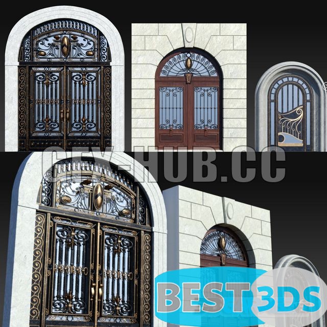 Pack model 3D- Portes – Image 115