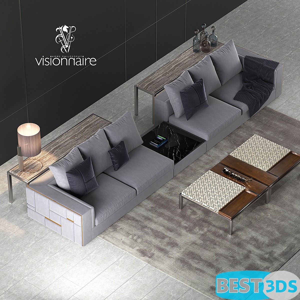 Pack model 3D- Canapé – Image 46