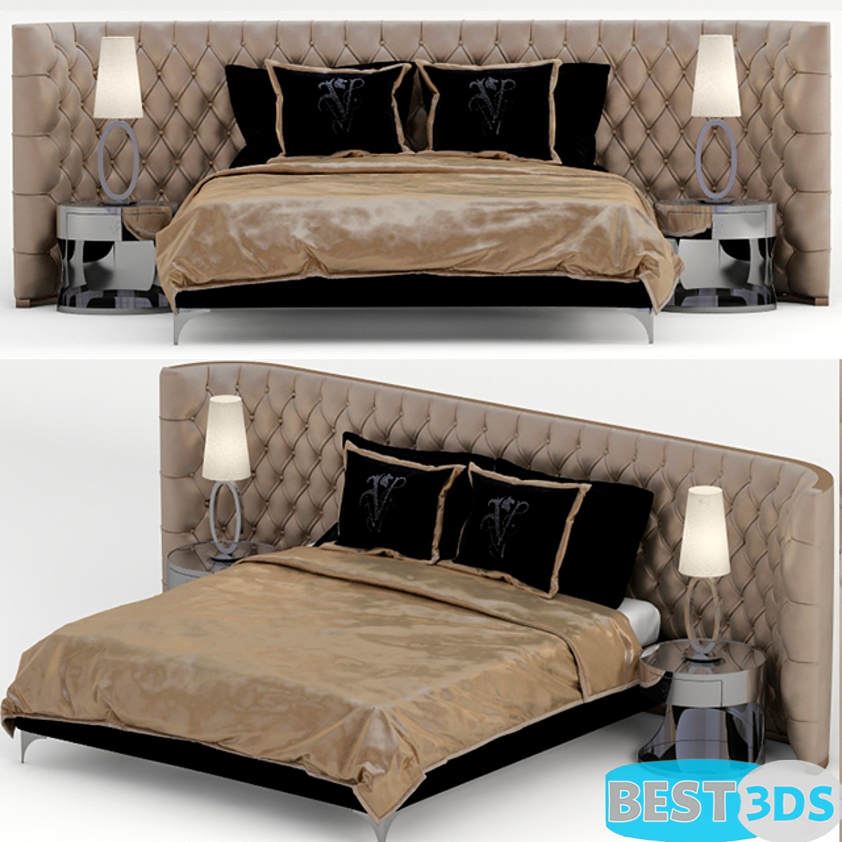 LModèle 3D - Visionnaire Pitti Bed