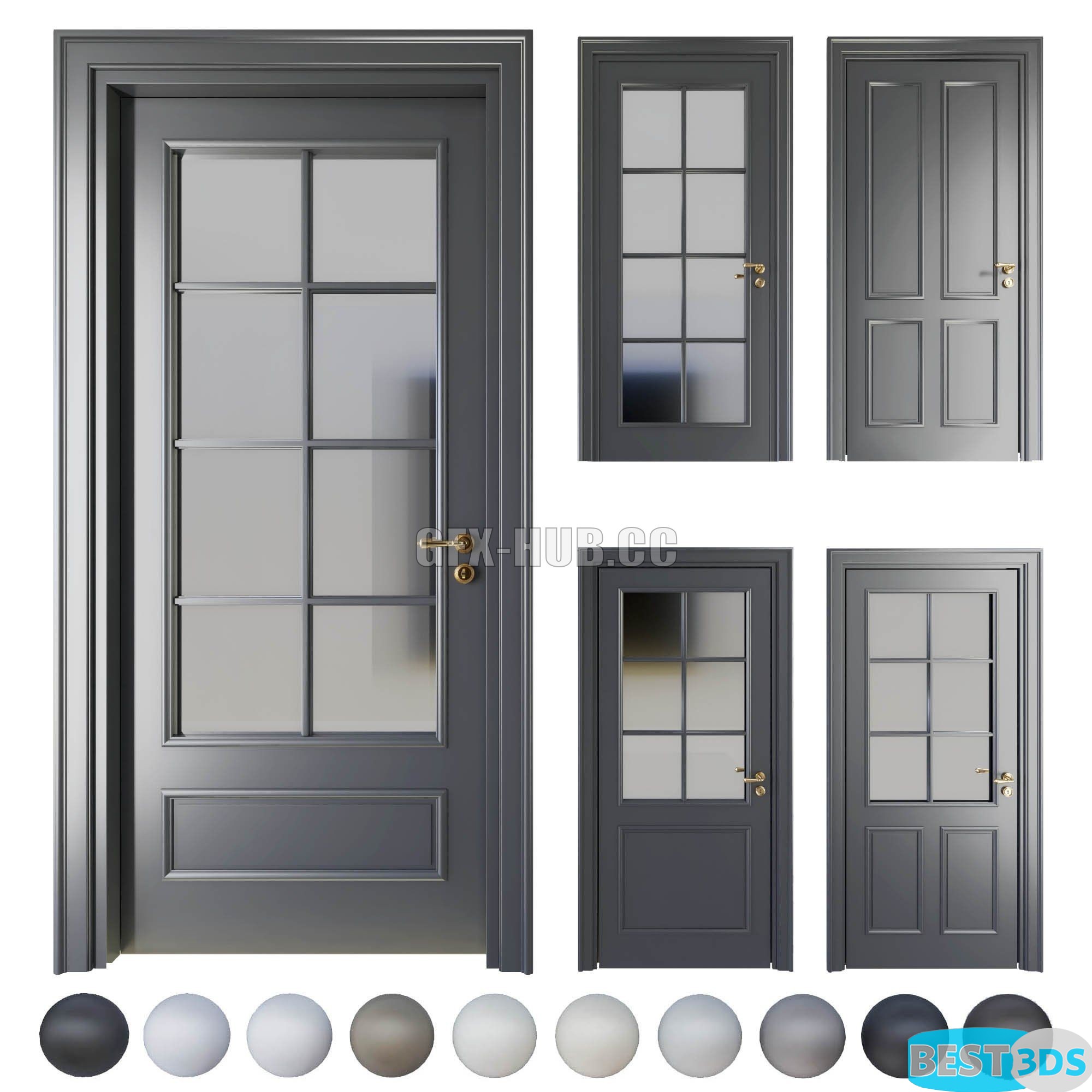 Pack model 3D- Portes – Image 117