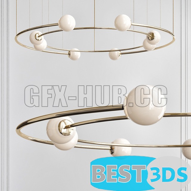 Pack model 3D- Eclairage De Plafond – Image 335