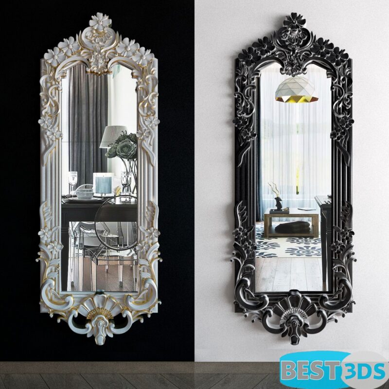 Miroir mural design