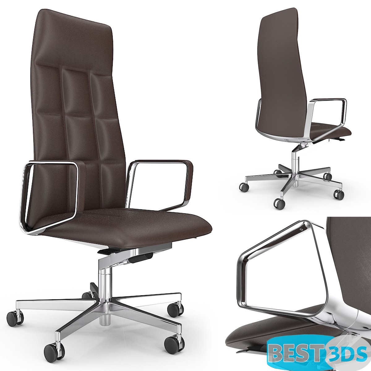 Pack model 3D- Mobilier De Bureau – Image 138