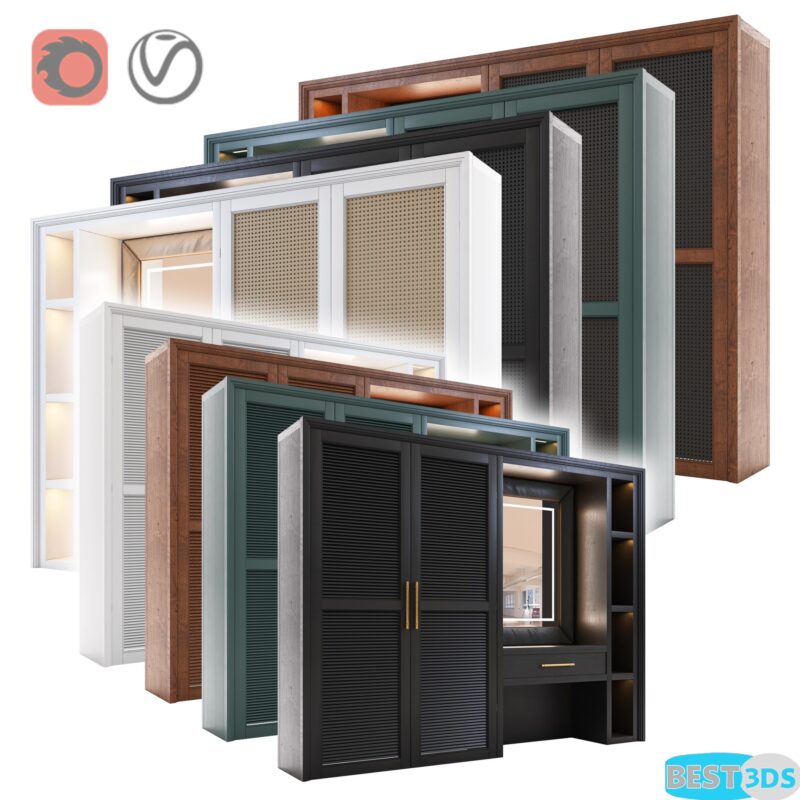 Armoire & Vitrine – Modèle 38
