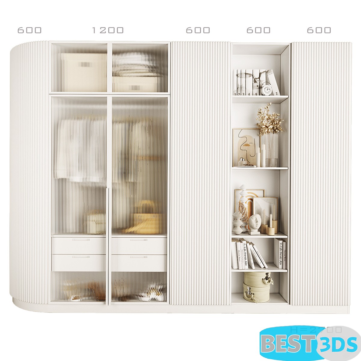 Armoire & Vitrine – Modèle 32