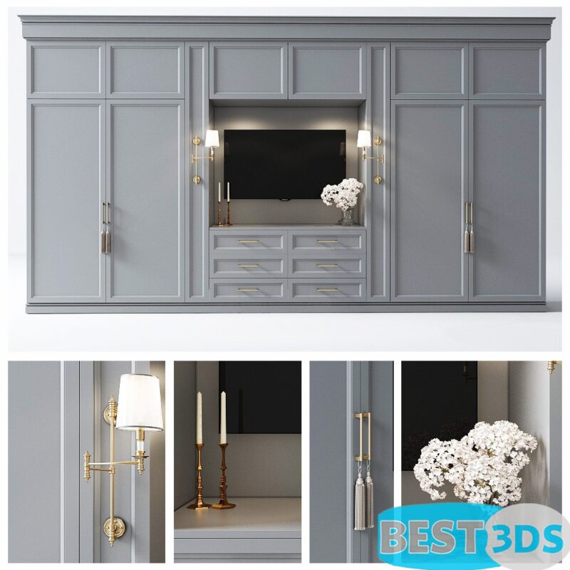 Armoire & Vitrine – Modèle 33