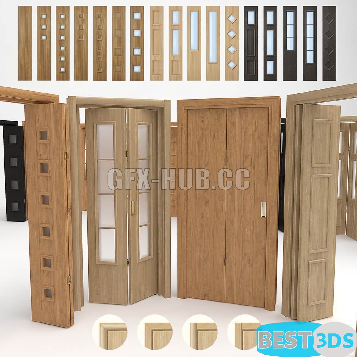 Pack model 3D- Portes – Image 123