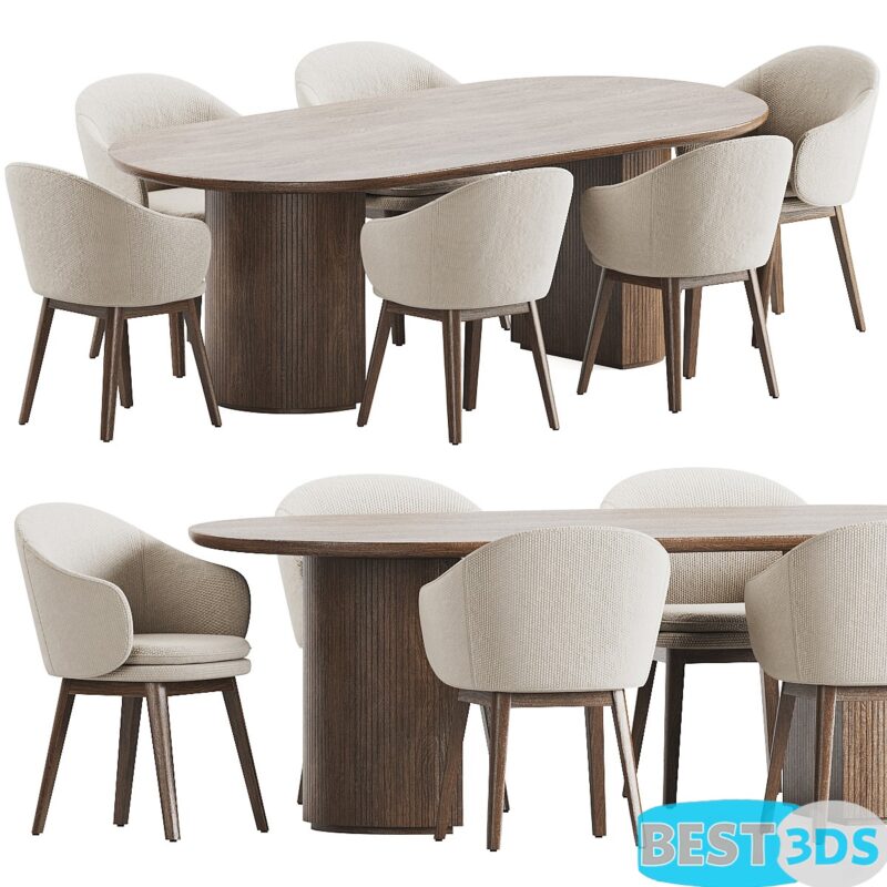 Pack model 3D- Tables Et Chaises