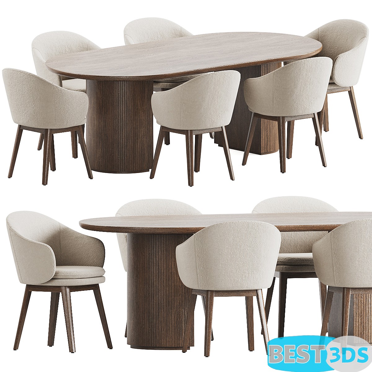 Pack model 3D- Tables Et Chaises