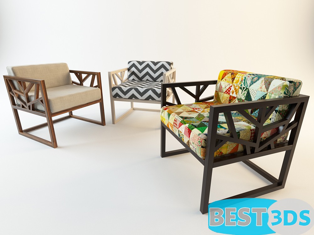 Pack model 3D- Chaise – Image 12