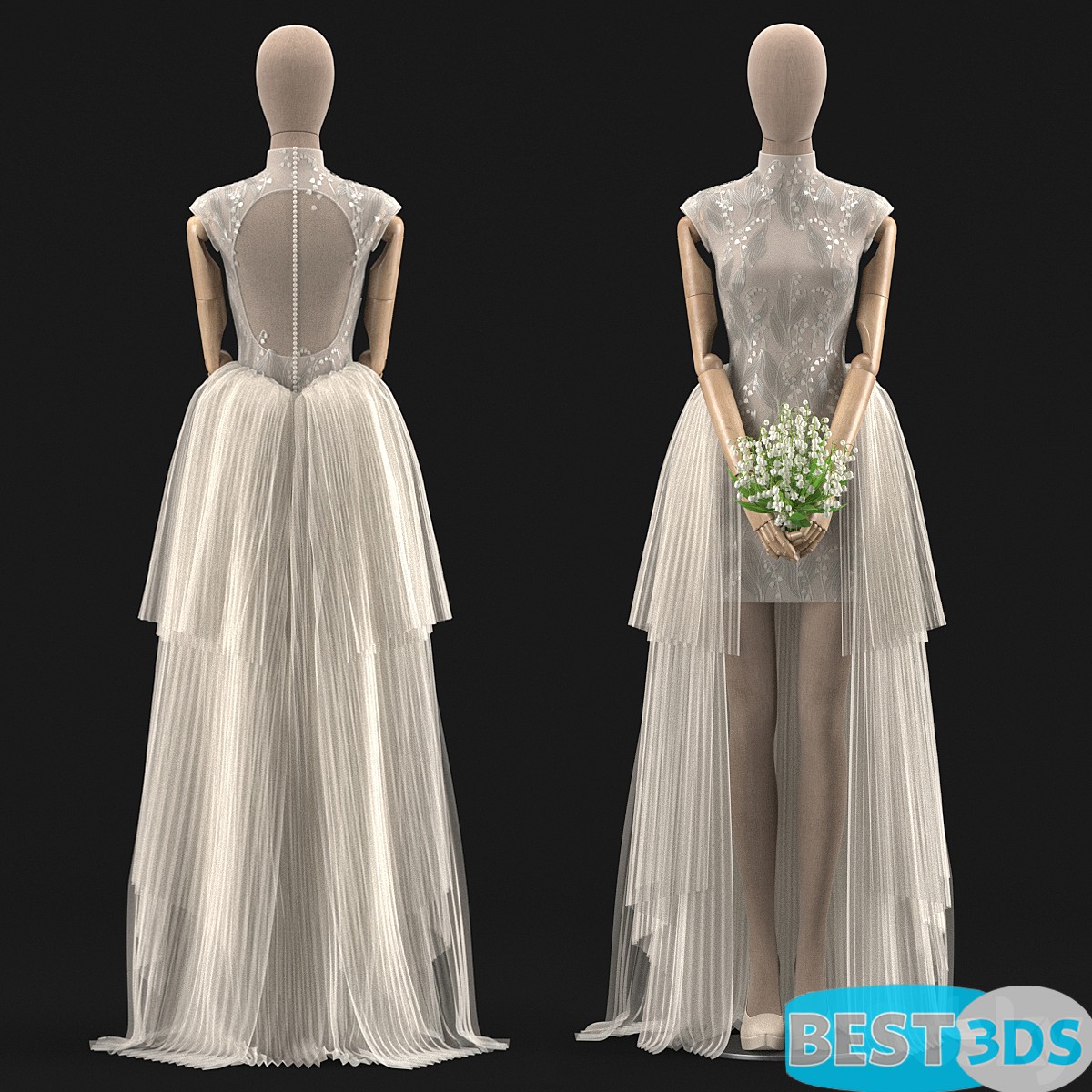 Pack model 3D- Vêtements – Image 62