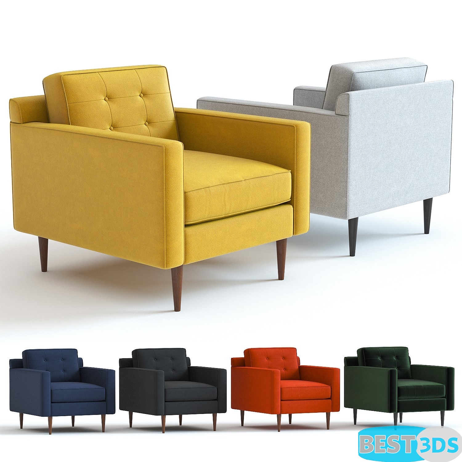 Pack model 3D- Chaise – Image 16