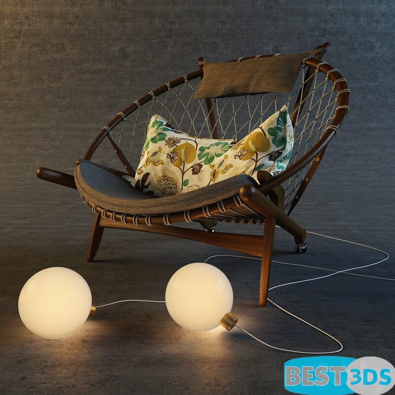 Wheelchair Circle Lamp Bulb (cosmorelax) - Modèle Optimisé