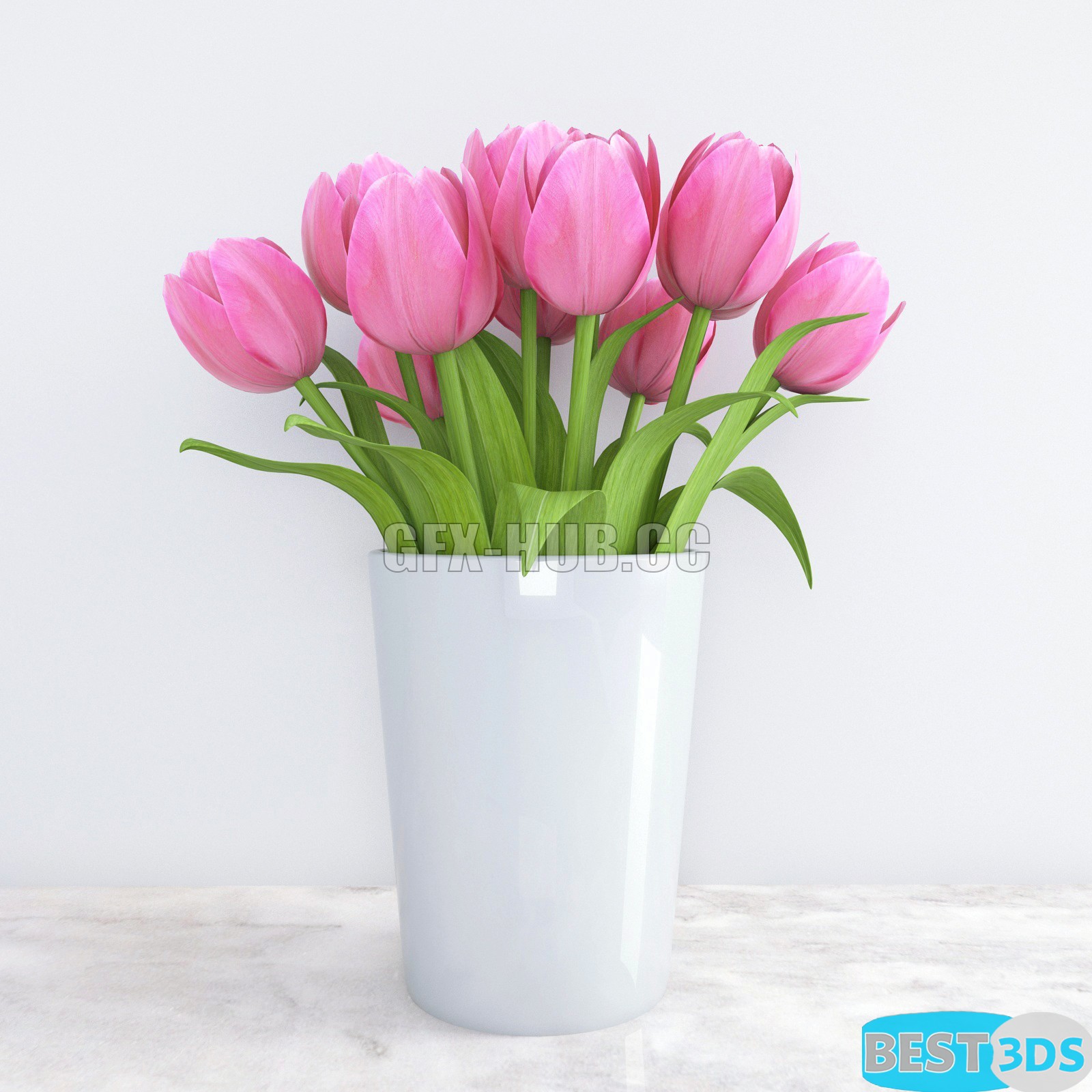 Pack model 3D- Vase – Image 4