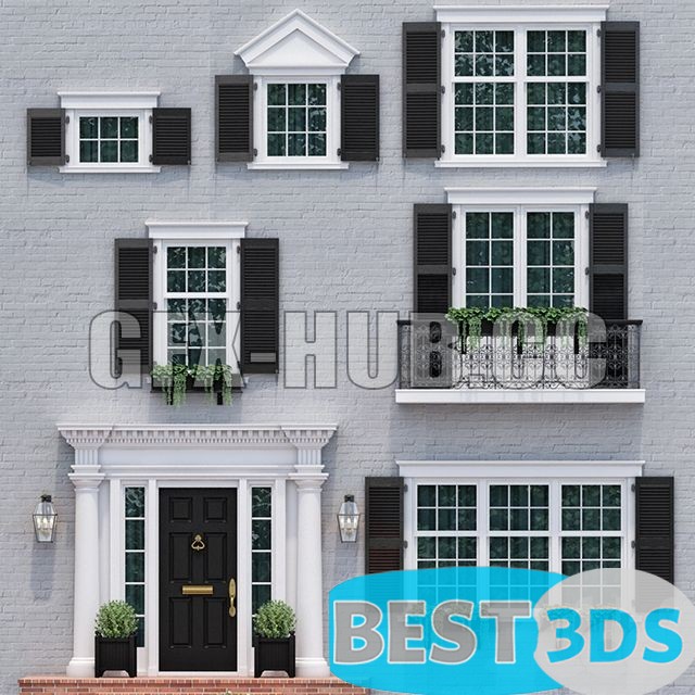 Pack model 3D- Portes – Image 131