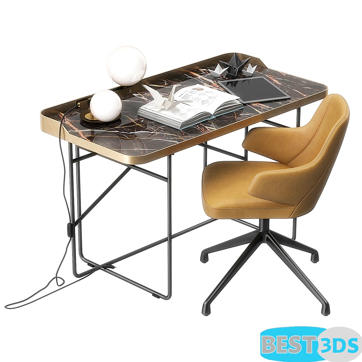 Pack model 3D- Mobilier De Bureau – Image 142