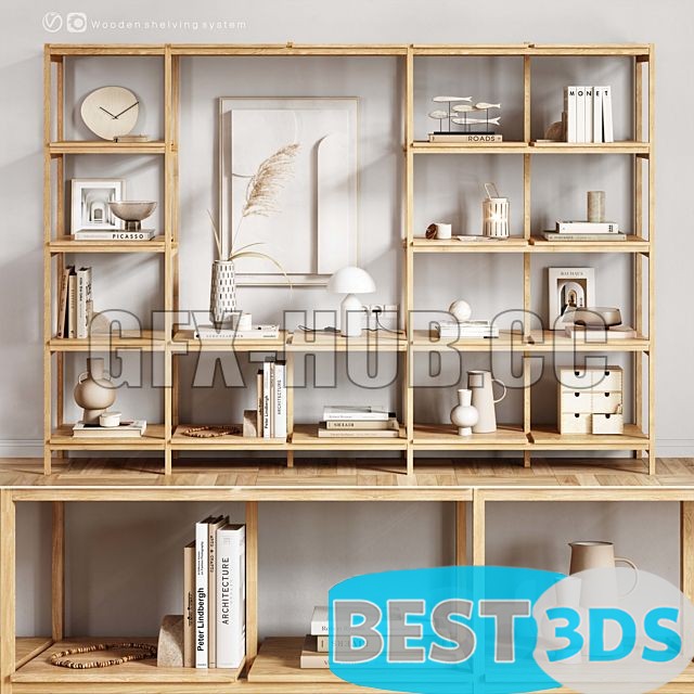 Pack model 3D- Ensemble décoratif – Image 243