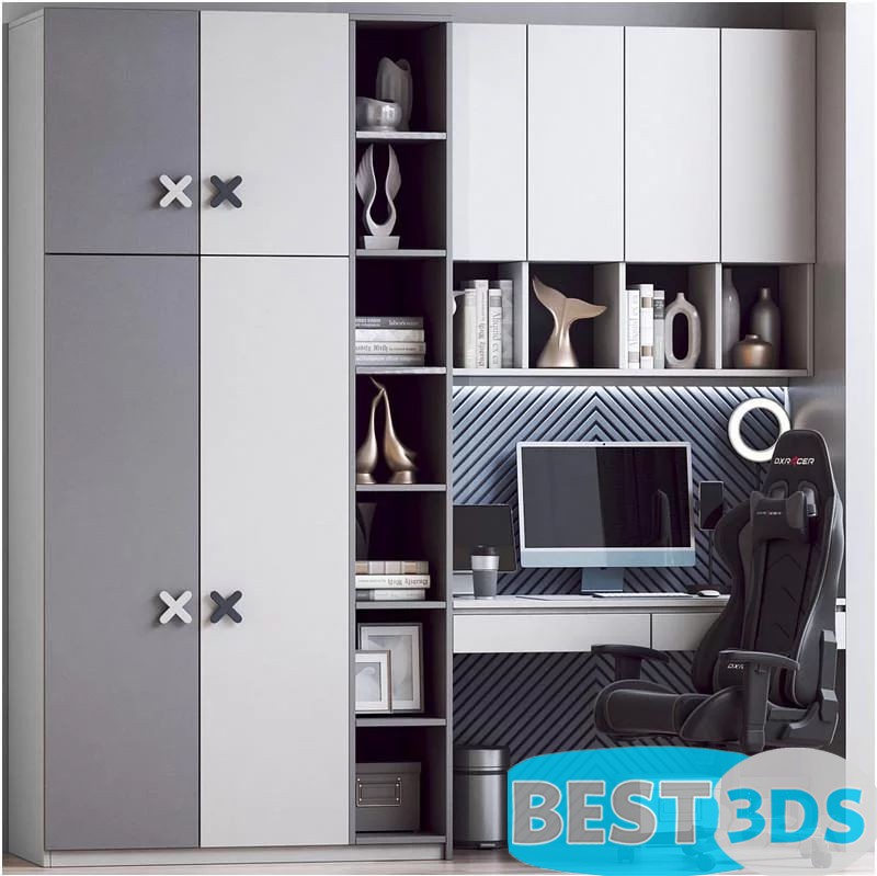 Pack model 3D- Mobilier De Bureau – Image 162