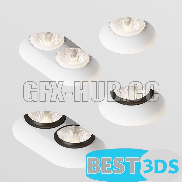 Pack model 3D- Eclairage De Plafond – Image 342