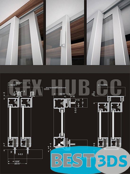 Pack model 3D- Portes – Image 145